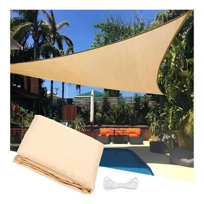 Carpa Toldo Vela Triangular Vela Sombra Lona Toldo 3x3