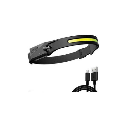 Linterna Led Cabeza Frontal Linterna Cintillo Recargable