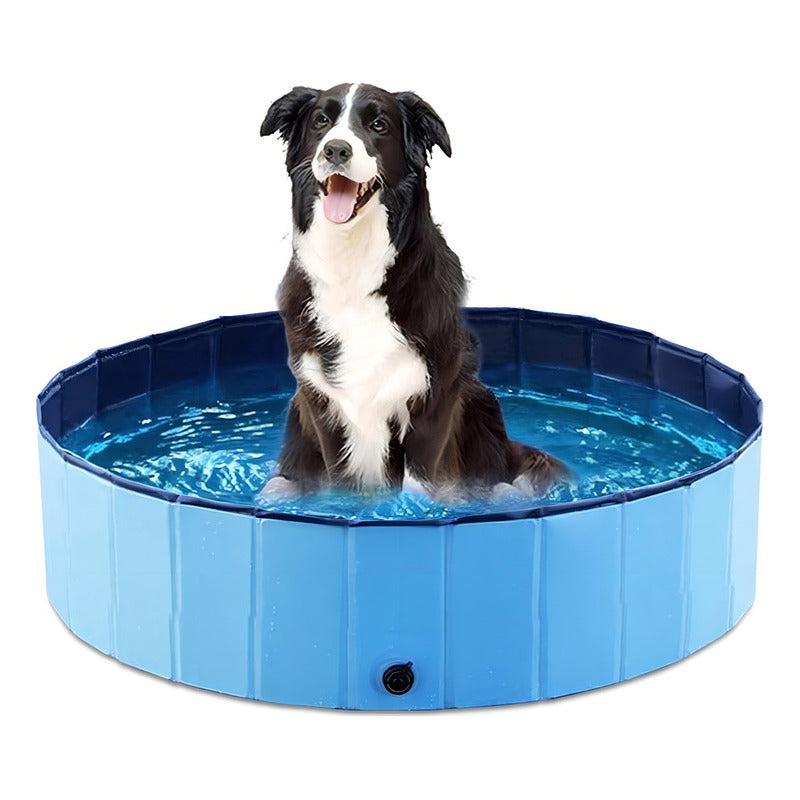 Piscina Perros Verano Piscina Roro Macotas Bañera Plegable 80x20