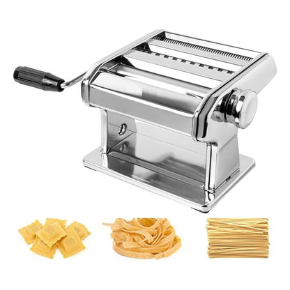 Maquina De Pasta Y Tallarines En Acero Inoxidable Arcashopping Color Gris Maquina Fideos Acero Inoxidable