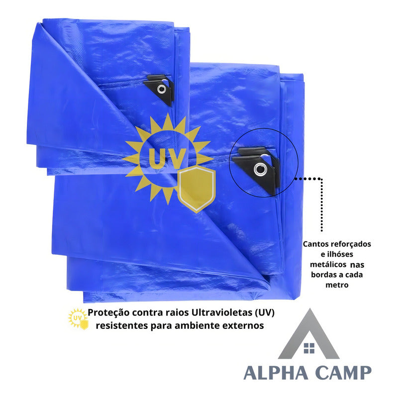 Lona De Arranque Uv Impermeable De 3 X 3 M, Multiusos, 75 G/m²