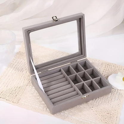 Organizador De Joyas Caja Joyero Para Collares Y Anillos