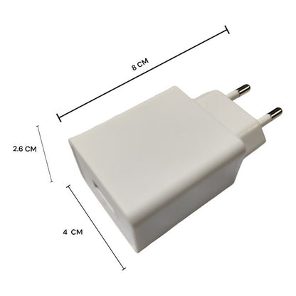 X10 Adaptador Cabezal Para Cargador Celular Carga Rapida