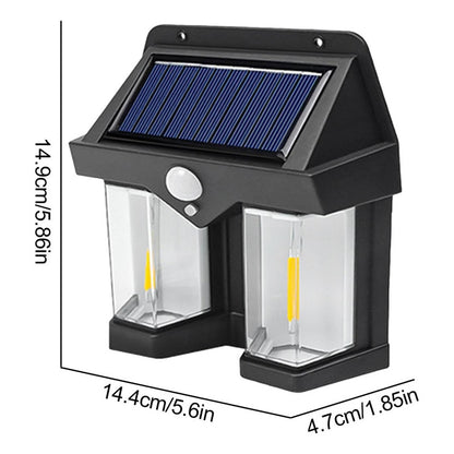 Ampolleta Exterior Lampara Solar Foco Con Sensor Movimiento