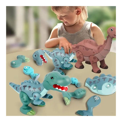 Dinosaurios Pequeños De Construccion Magneticos Para Niños