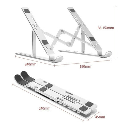 Soporte Elevador Aluminio Base Notebook Base Vertical Laptop