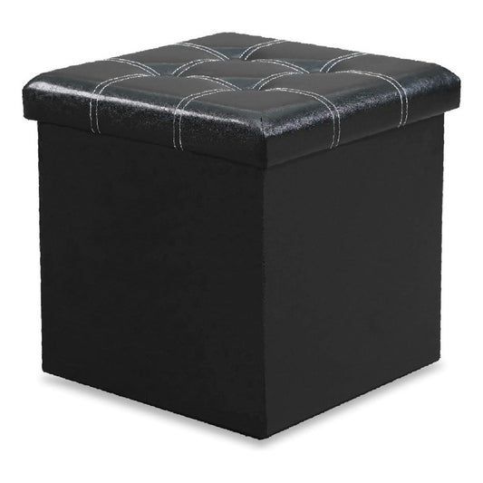 Banqueta Baul Puff Organizador Sofa Puff Asiento Plegable 38