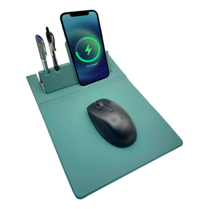 Mouse Pad Con Carga Rapida Inalámbrica 15w Mousepads Gamer