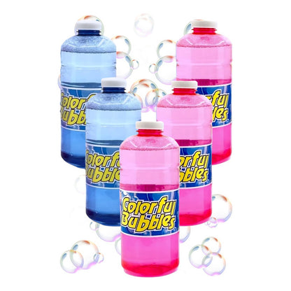 X5 Liquido Para Burbuja Maquina Burbujas Pistola Burbuja 1lt