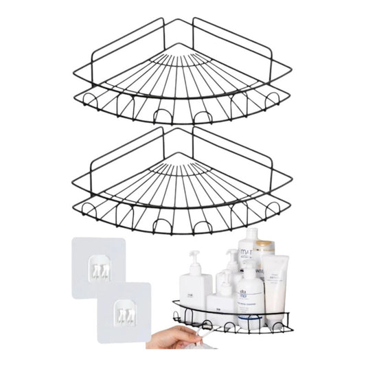 Pack X2 Organizador Ducha Repisa De Ducha Esquinero Multiuso
