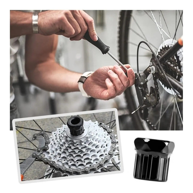 Kit De Reparacion De Bicicleta Extractor Corta Cadena Bici