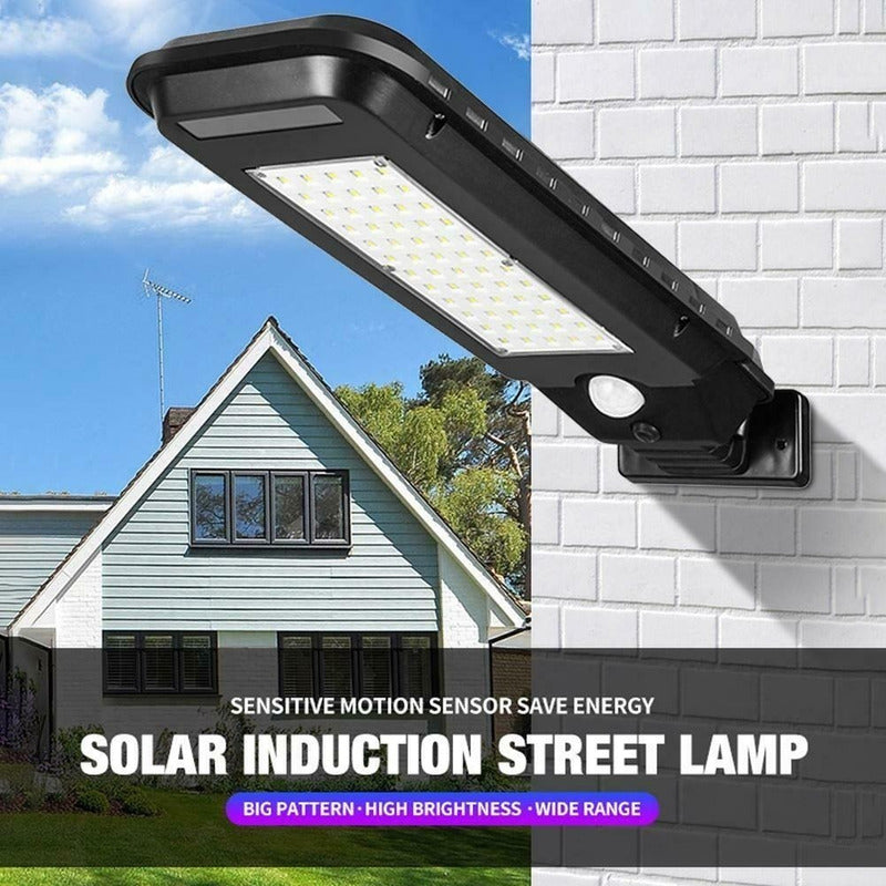 Foco Solar Con Sensor Movimiento Focos Exteriores Led T-100b