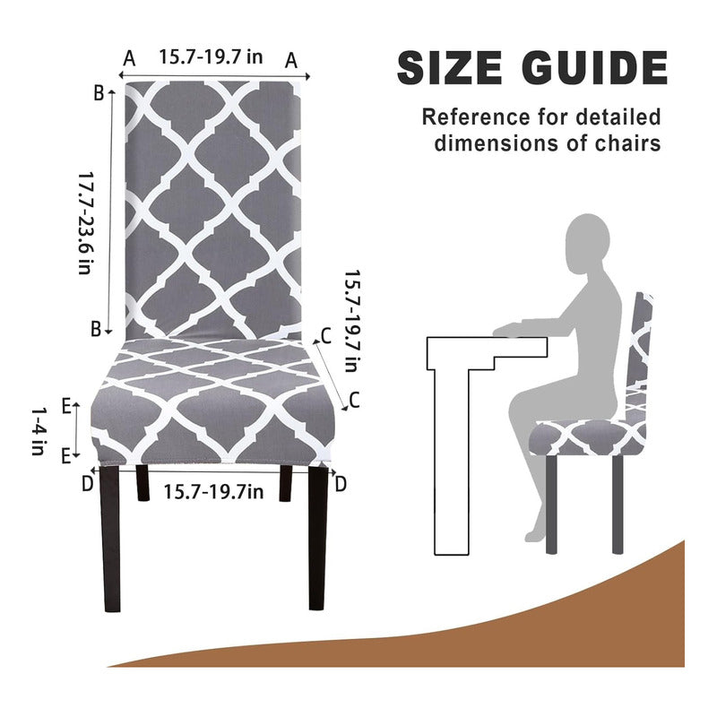 X2 Fundas Sillas Comedor Fundas Para Sillas Funda De Silla