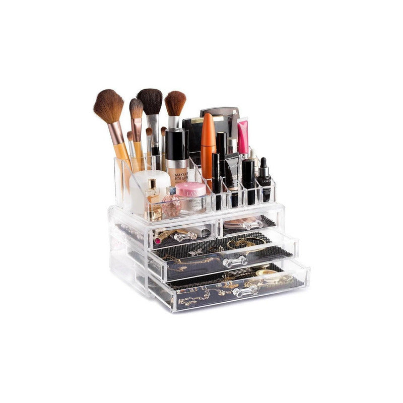 Caja Organizador De Cosmeticos Maquillajes Cosmetiqueros 008