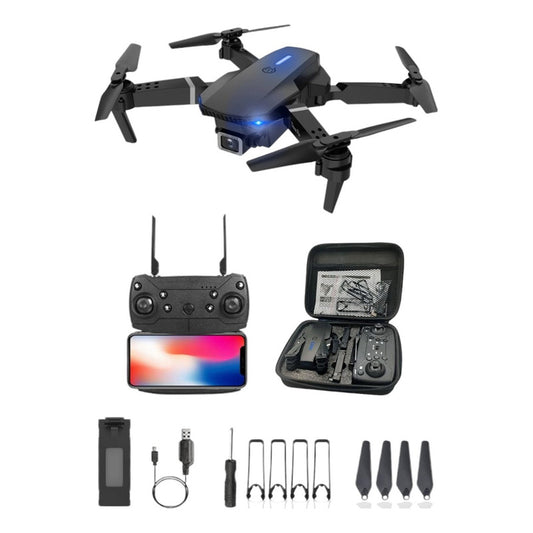 Drone Mini E88 Pro  Plegable Hd 1080 Wifi + Control Remoto