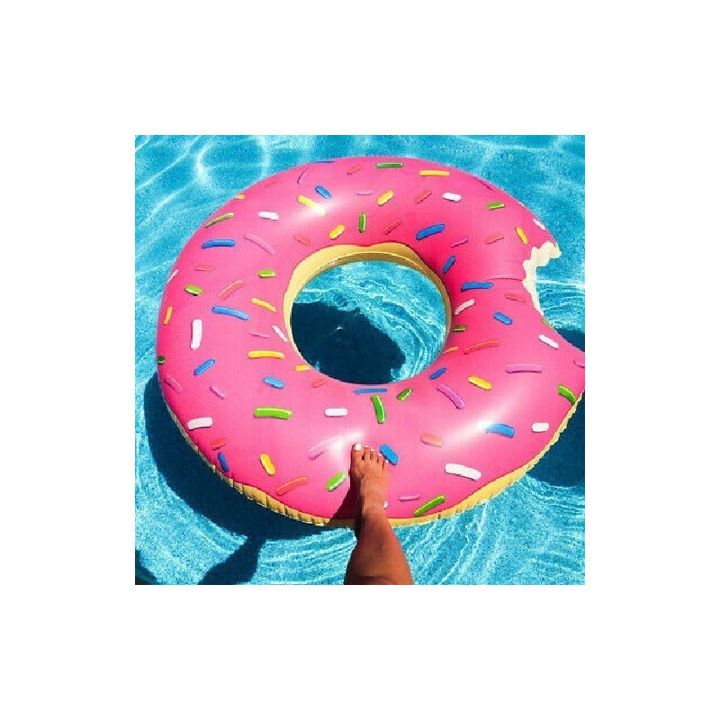 Flotador Piscina Flotador Donut Flotadores Inflables Playa 70cm Qatarshop Flotador Dona Rosa Salvavidas