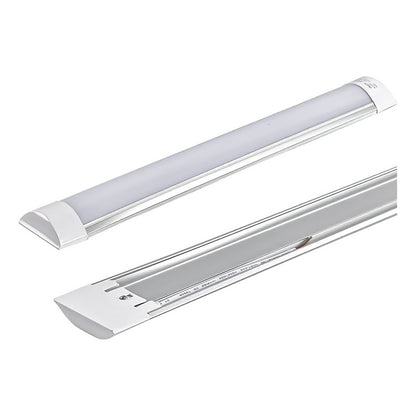 Canaleta 120cm Corredera Luz Fria Luz Foco Luz Led Plano 36w