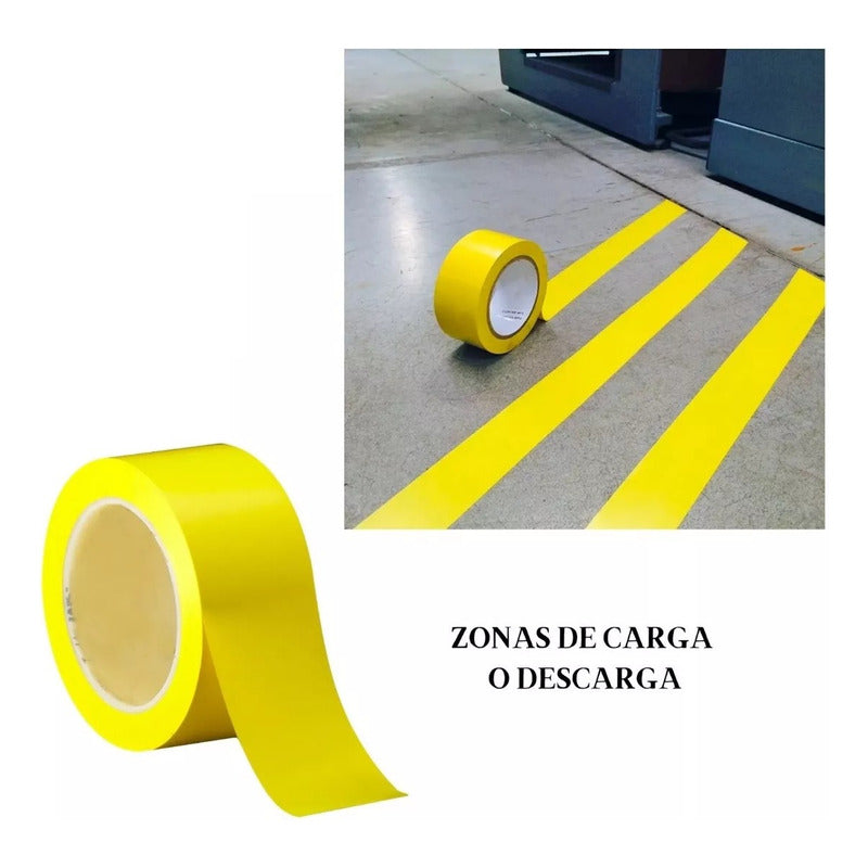 Cinta Seguridad Demarcacion Cinta Delimitadora Duct Tape 10m