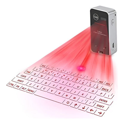 Teclado Laser Bluetooth Virtual Teclado Inalambrico Portatil