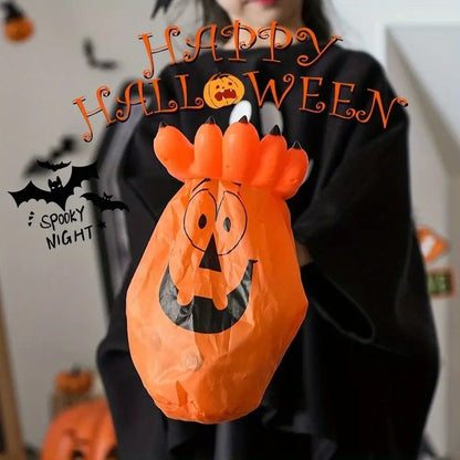 Bolsa Para Dulces Halloween Mano Esqueleto Decoracion Terror