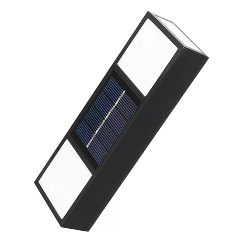 Pack X2 Lampara Led Aplique Solar Foco Reflector Exterior 5w