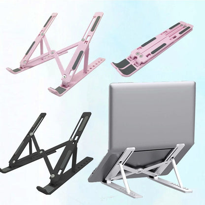 Soporte Notebook Tablet Plegable Alzador Laptop Plastico