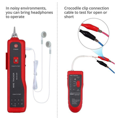 Tester Red Digital Crimpeadora Rj45 Tester Cable Utp Cat6