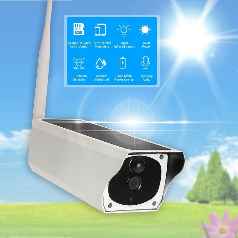 Camaras Seguridad Ip Solar 1080p Camara Wifi Exterior 1107