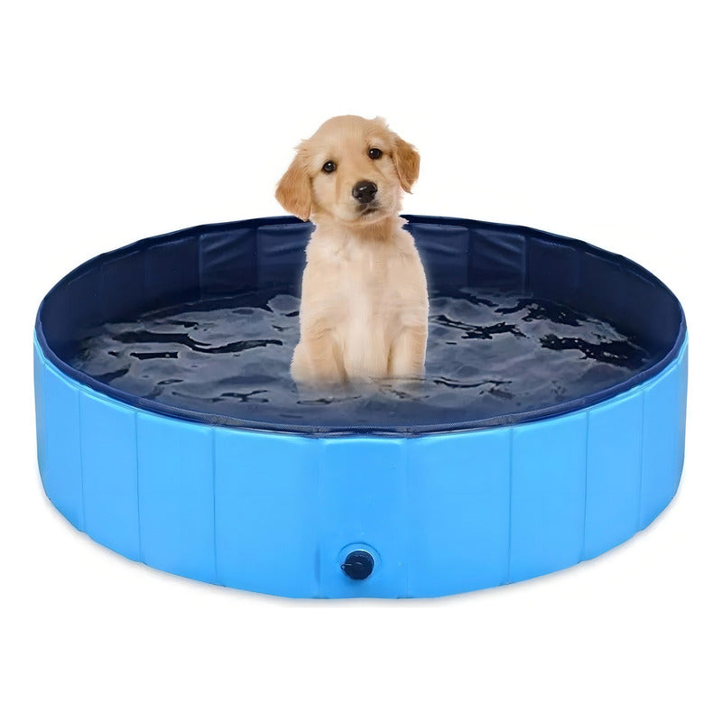 Piscina Perros Verano Piscina Roro Macotas Bañera Plegable 80x20