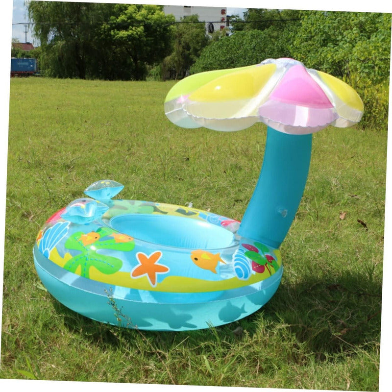 Flotador Niña Flotador Inflable Sombrilla Flotador Para Bebe