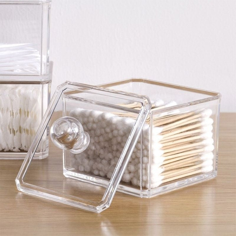 Mini Caja Cosmetiquero Organizador Maquillaje Acrílico 117-1