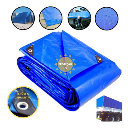 Funda De Carga Tarpaulin Blue Truck 75 Grs P/m2 3x4 Starfer