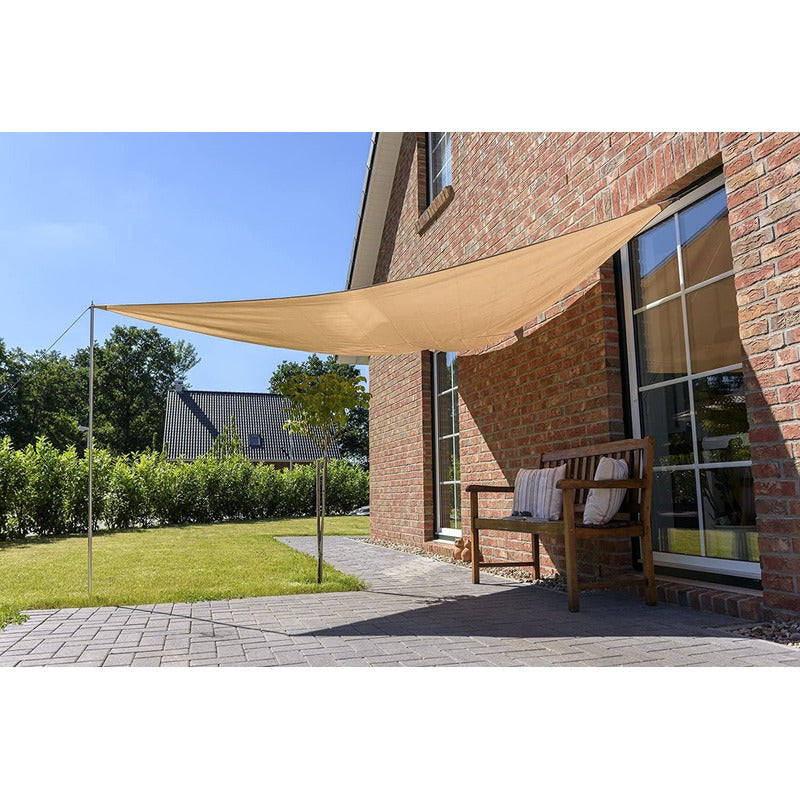 Malla Sombra Vela Toldo 3.6 X 3.6 Mts Jardin Patio Y Atrix