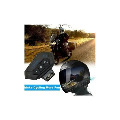 Audífonos Sikeo Bluetooth Para Casco Motocicleta Bt12