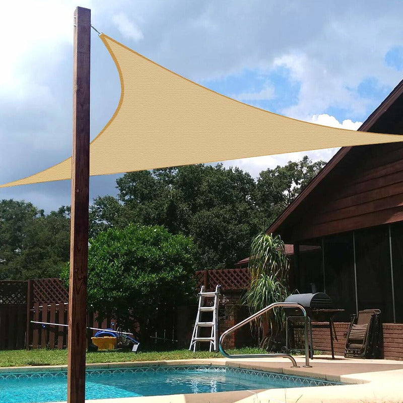 Malla Sombra Vela Toldo 3.6 X 3.6 Mts Jardin Patio Y Atrix