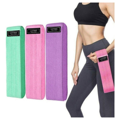 Bandas Elásticas Ejercicio Banda Fitnes 3 Pcs Ligas De Tela