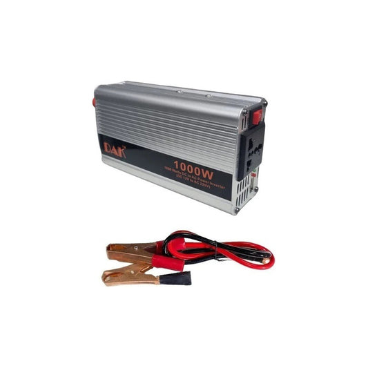 Inversor Voltaje Conversor Corriente 12v A 220v 1000w Auto