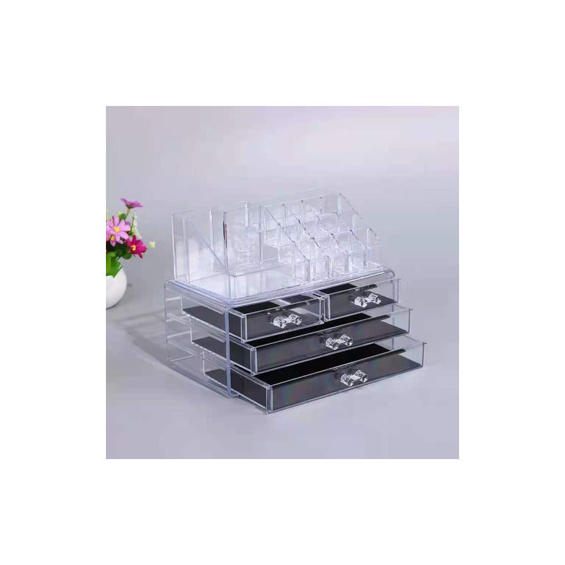 Organizador Caja Cosmeticos Maquillajes Cosmetiqueros 008