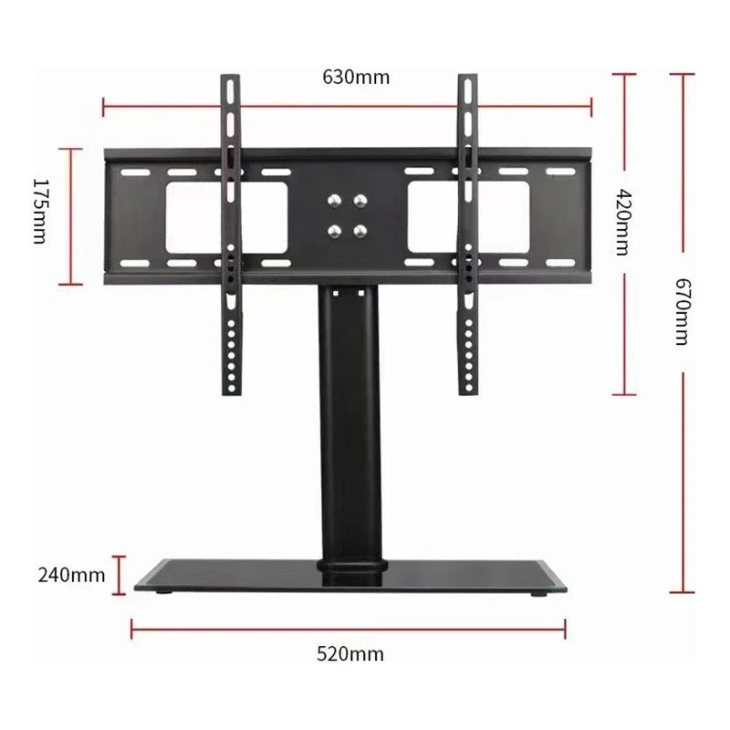 Soporte Tv Mesa Soporte Pedestal Tv  Base Tv Smart 37 - 55