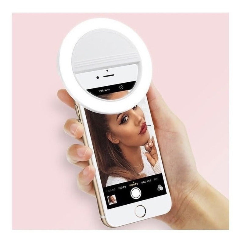 Anillo De Luz Para Celular Anillo Selfie Foto Aro Selfie Usb