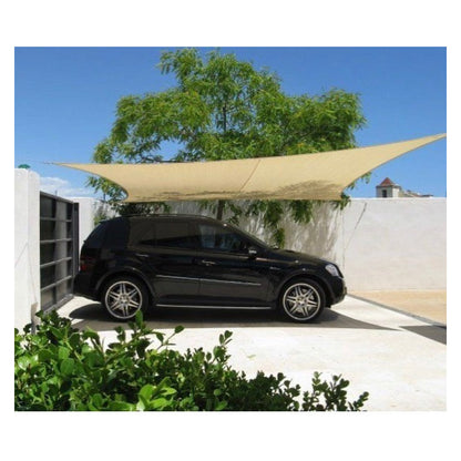 Toldo Malla Sombra Vela Triangulo 3.6x3.6 Mt Jardin