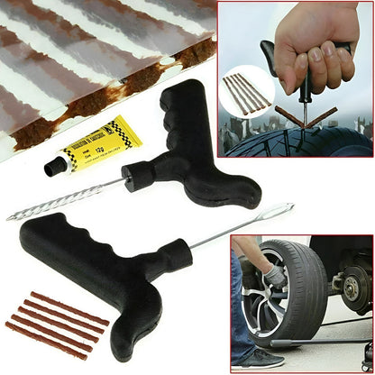 Kit Emergencia Reparación Pinchazos Neumaticos Auto Moto