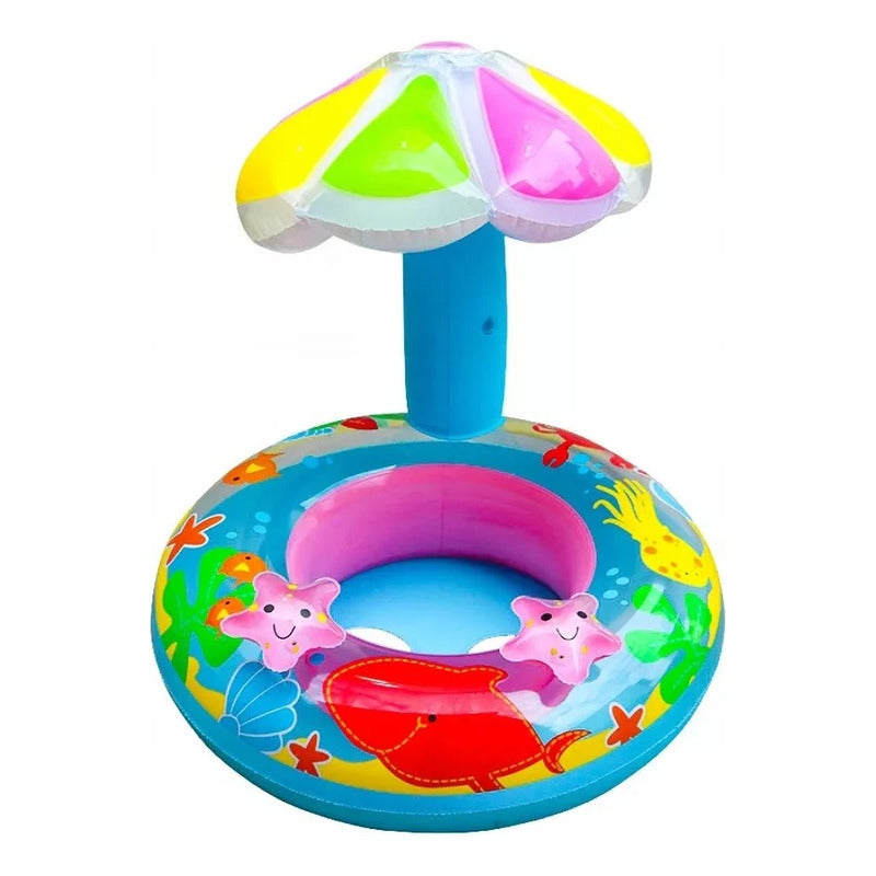 Flotador Niña Flotador Inflable Sombrilla Flotador Para Bebe