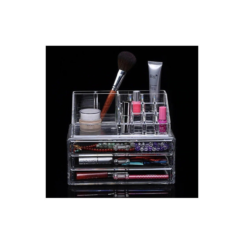 Organizador Cosmeticos Maquillaje De Acrilico Cosmetiquero Codigo 262094