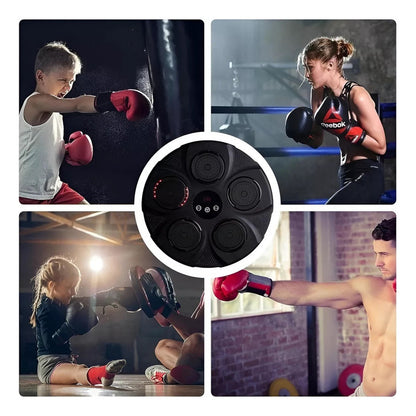 Maquina De Boxeo Musical Soporte Kit Entrenamiento De Boxeo