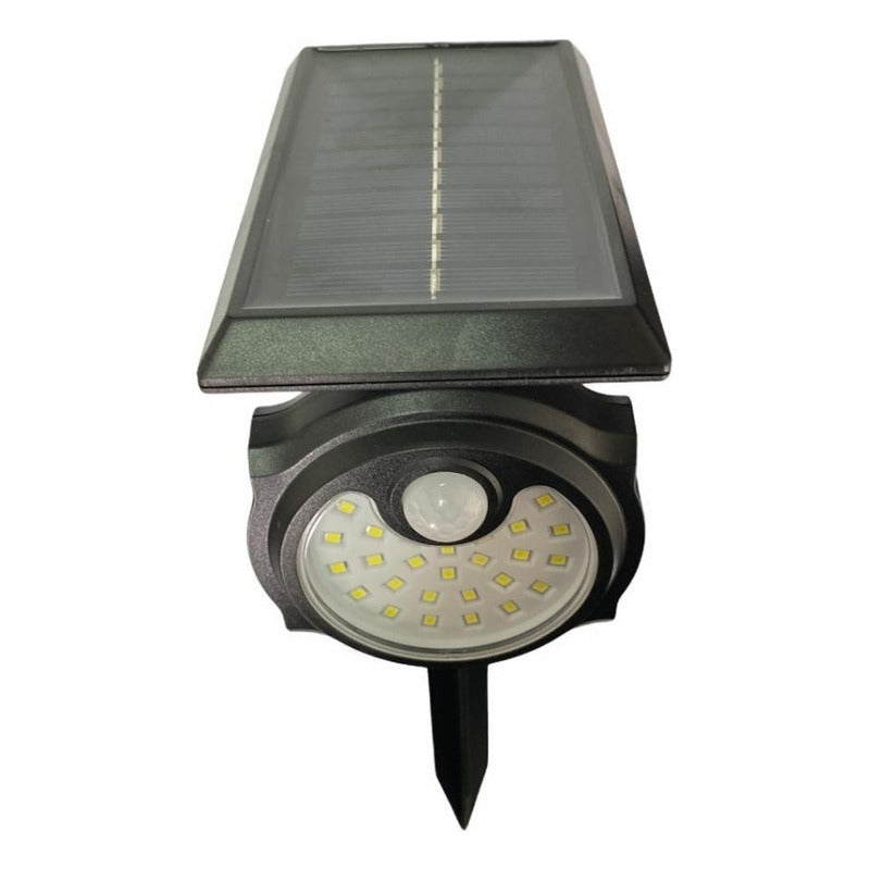 Focos Solares Led Exterior Foco Solar Led Jardin 26 Led 4021 Luz Blanco