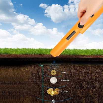 Detector Metales Mano Puntero Pin Pointer Localizador Color Naranja / Detector De Metales De Mano - 102285