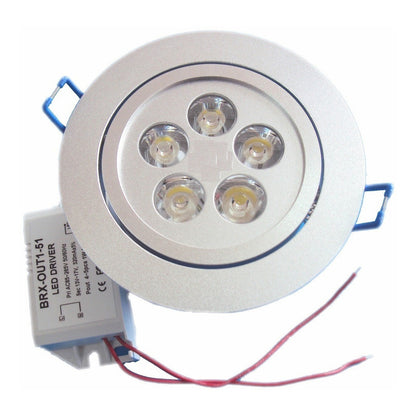 Pack X12 Focos Embutido Ampolleta Focos Embutidos Led 5w Fri