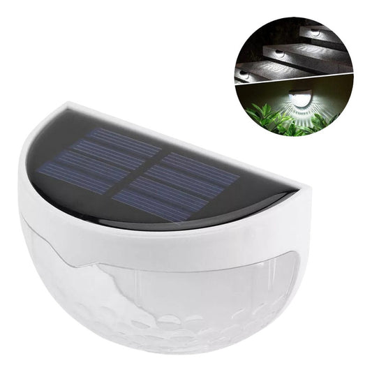 Pack X6 Aplique Solar Exterior 6 Led Foco Reflector Lampara