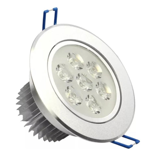 Ampolleta Led Embutido Focos Led Embutidos Blanco Frio 7w Foco Led Embutido Redondo Aro Móvil Qatarshop Foco Led Embutido Redondo Ampolleta Led Embutido Redondo